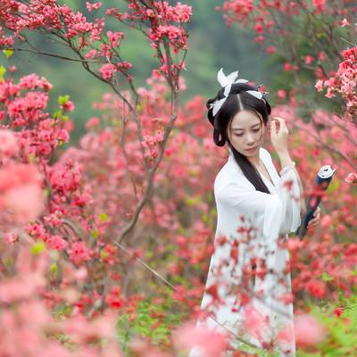 汉服模特