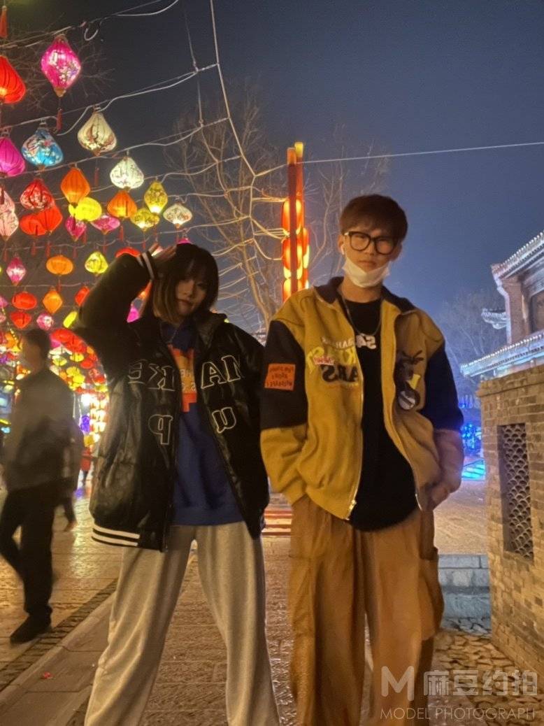 情侣模特