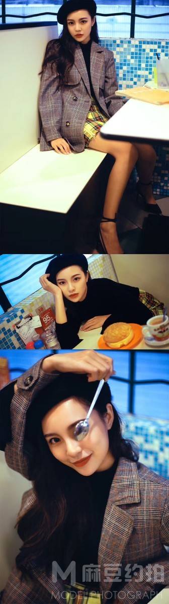 胶片模特