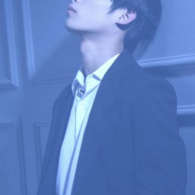 黑白模特