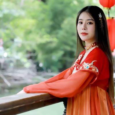 汉服模特