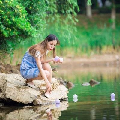 汉服模特
