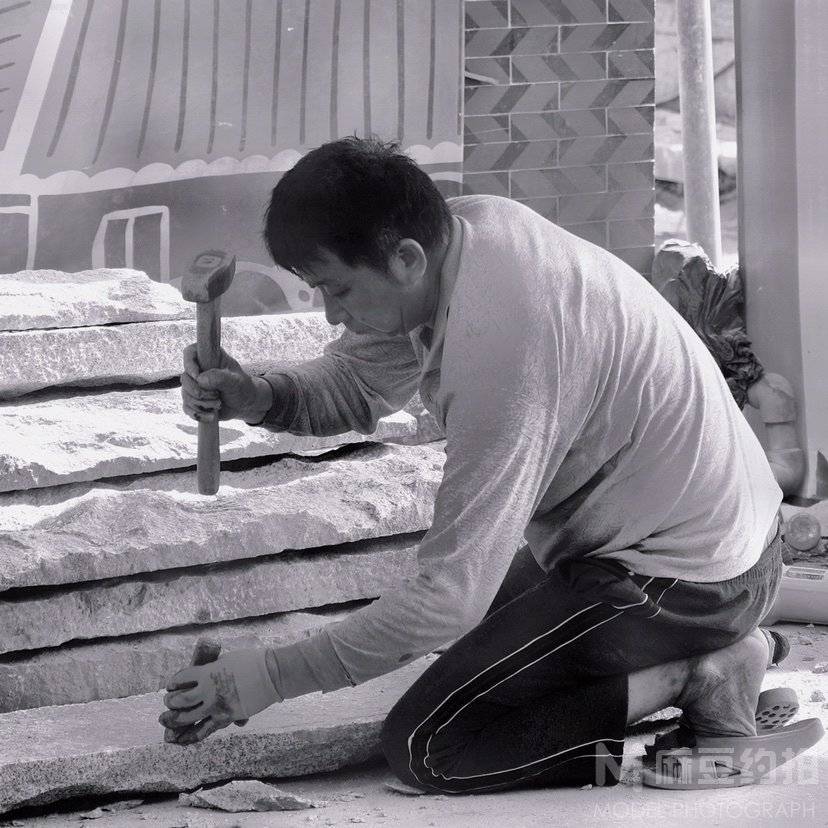 黑白模特