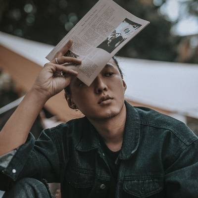 黑白模特