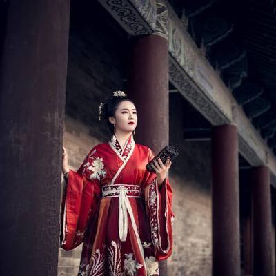 汉服模特