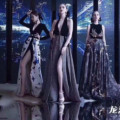 黑白模特
