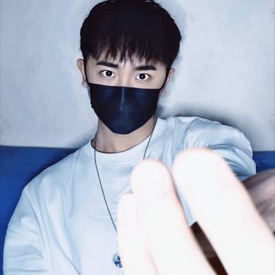 黑白模特
