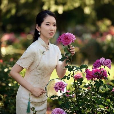 旗袍模特