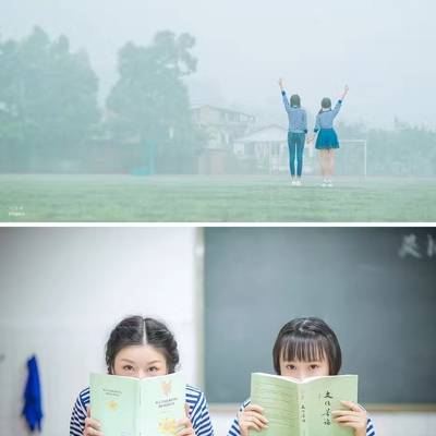 黑白模特