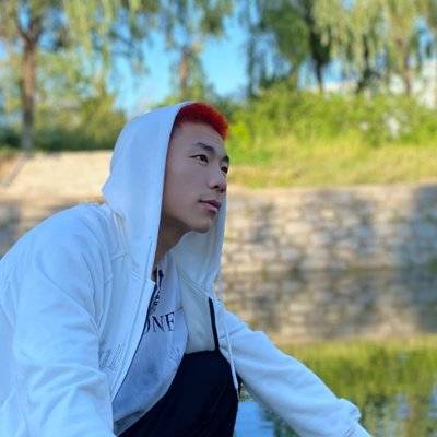 黑白模特