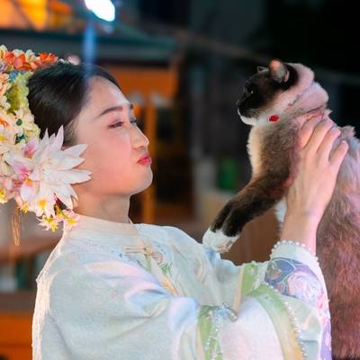 汉服模特