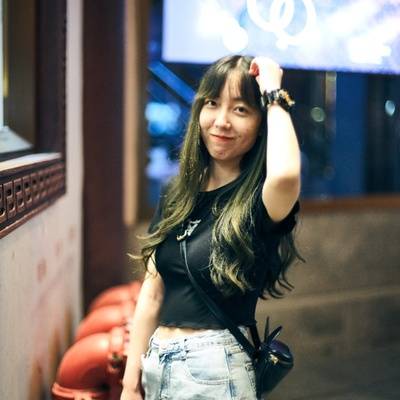黑白模特