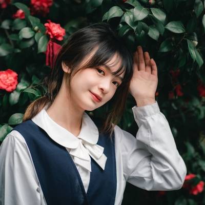 森系模特