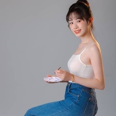 清新模特