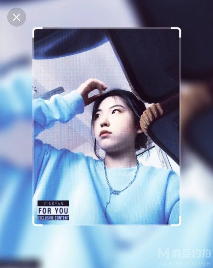森系模特