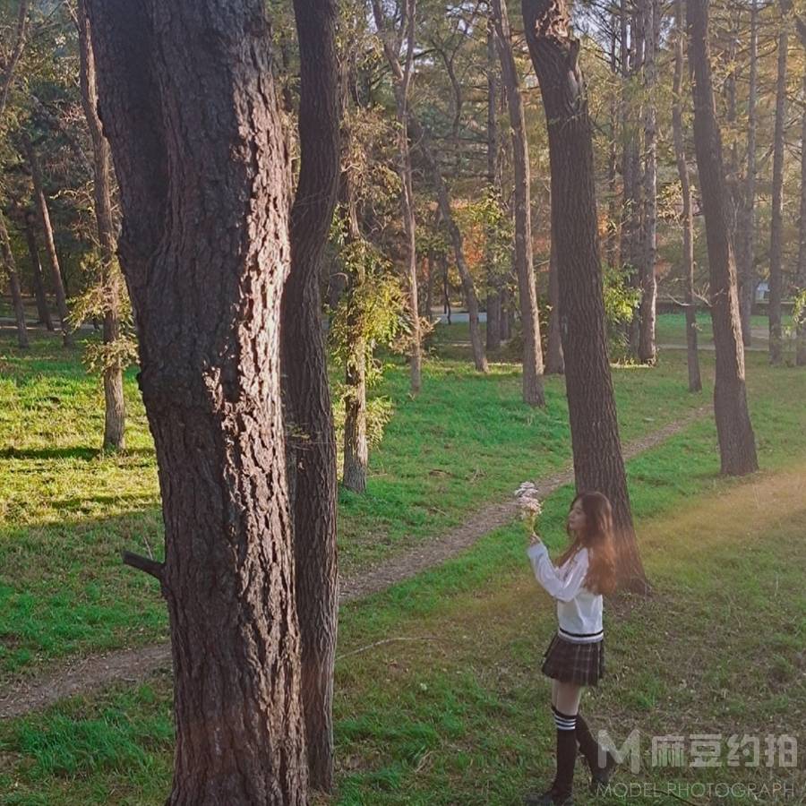 森系模特