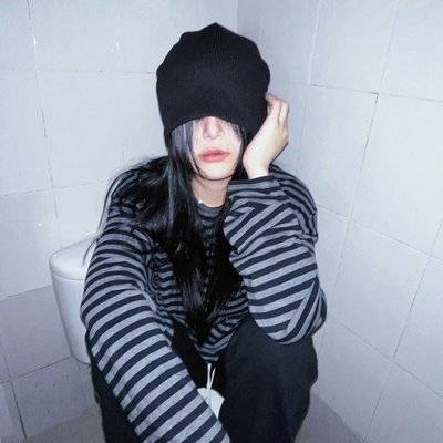 黑白模特