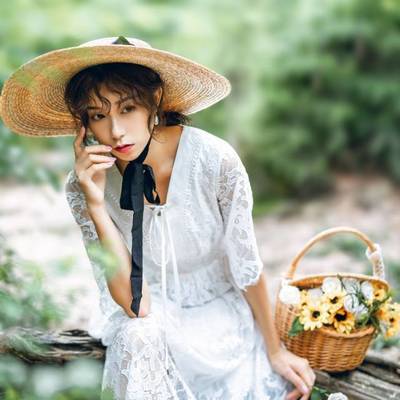 森系模特