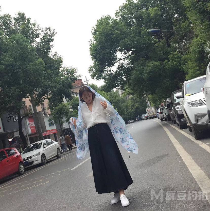 森系模特