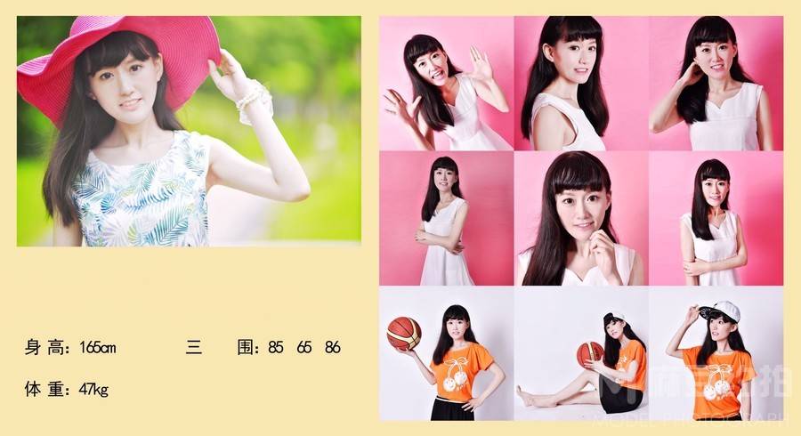 妆容模特