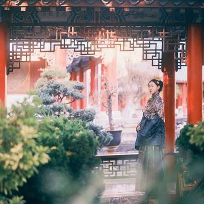汉服模特