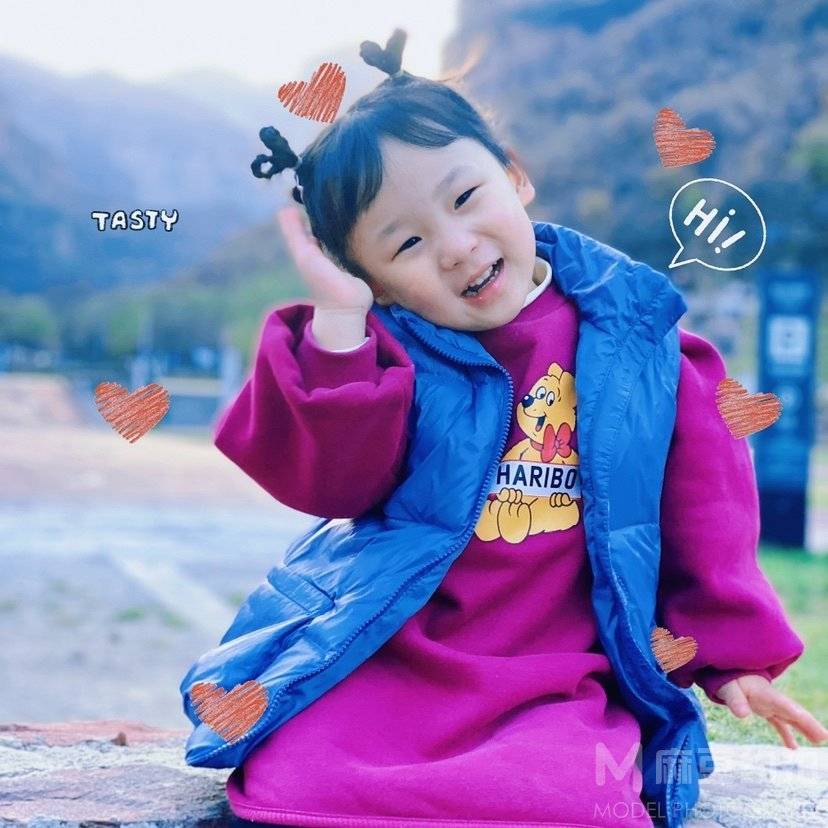 儿童摄影模特