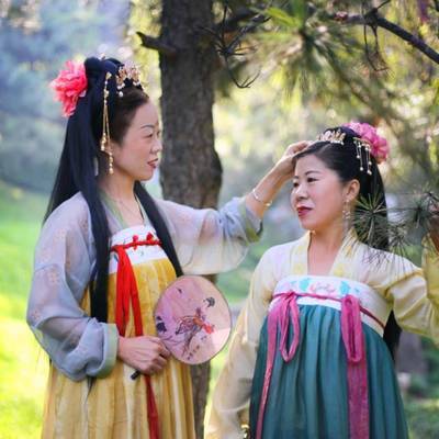 汉服模特