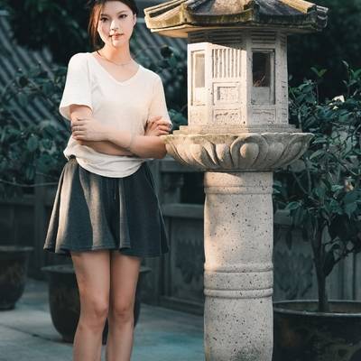 森系模特