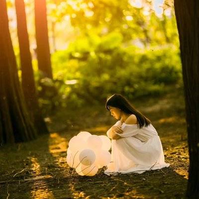 森系模特