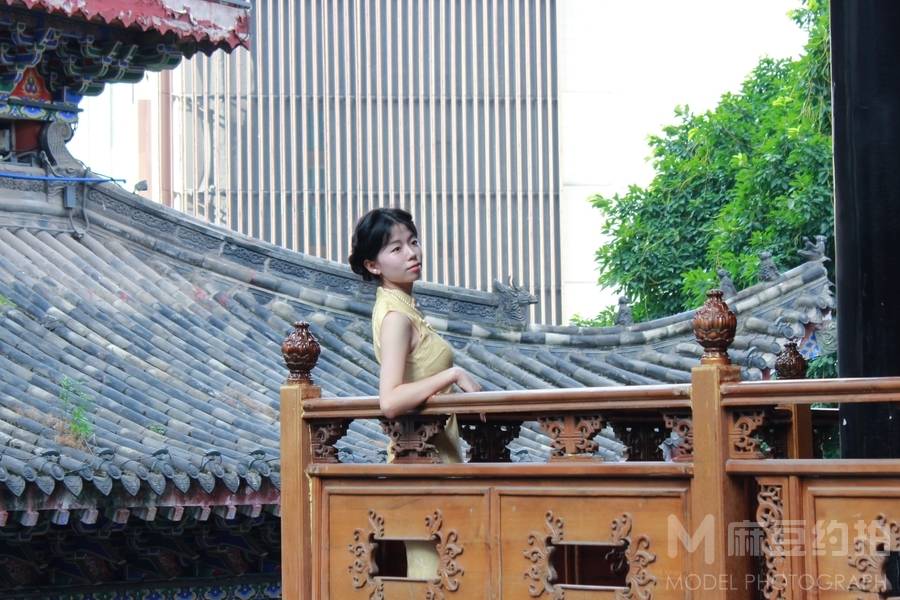 旗袍模特