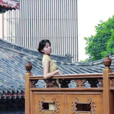 旗袍模特