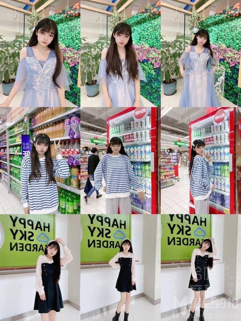 清新模特