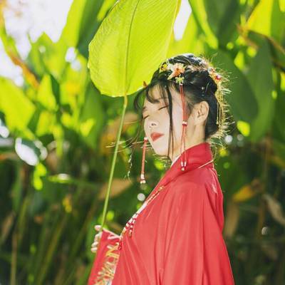 汉服模特