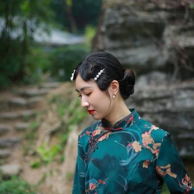 黑白模特