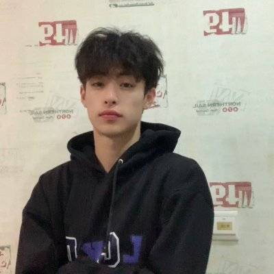 黑白模特