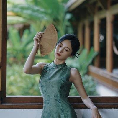 旗袍模特