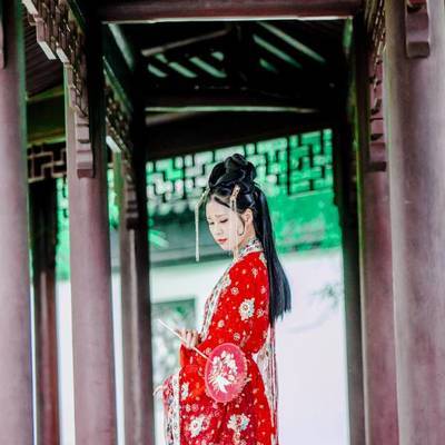 汉服模特