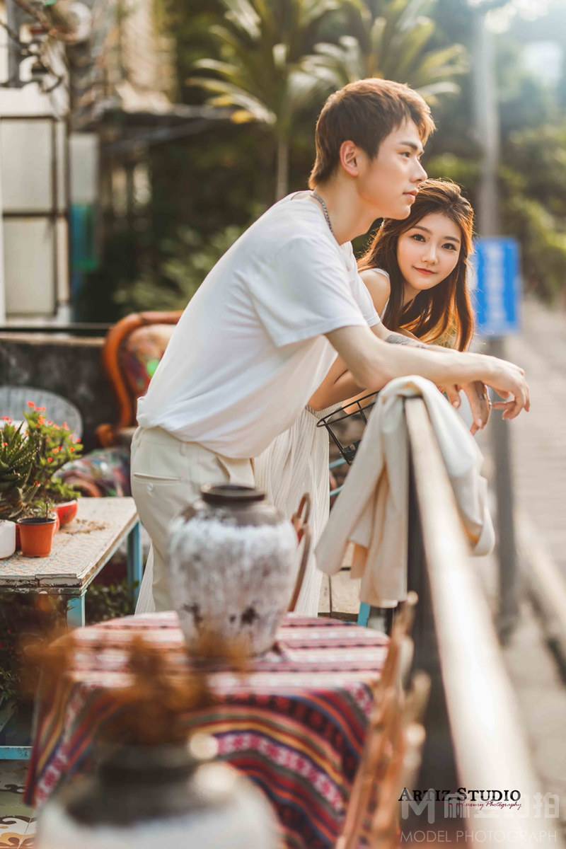 情侣模特