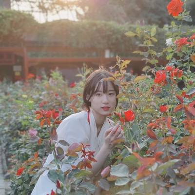 汉服模特