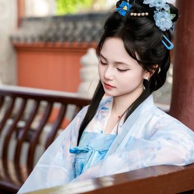 汉服模特