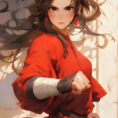 汉服模特