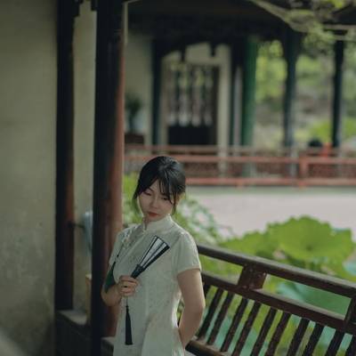 旗袍模特