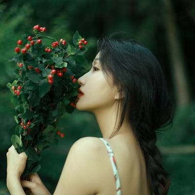 森系模特