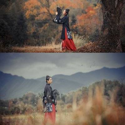 汉服模特