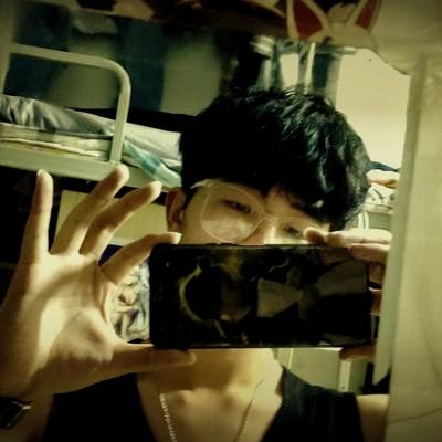 黑白模特