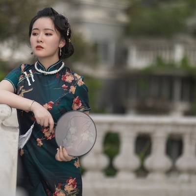 旗袍模特