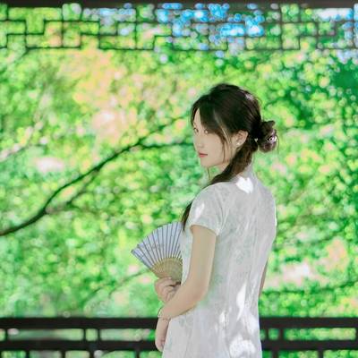旗袍模特