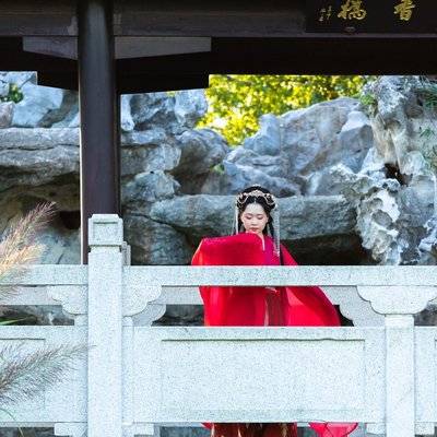汉服模特