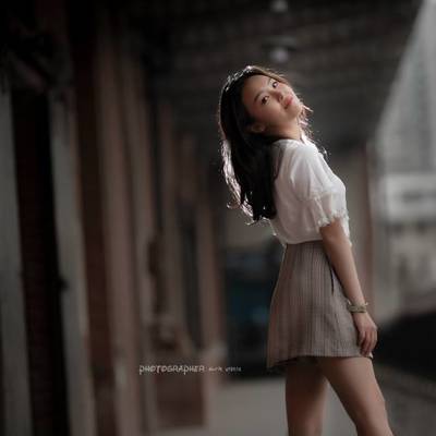 汉服模特