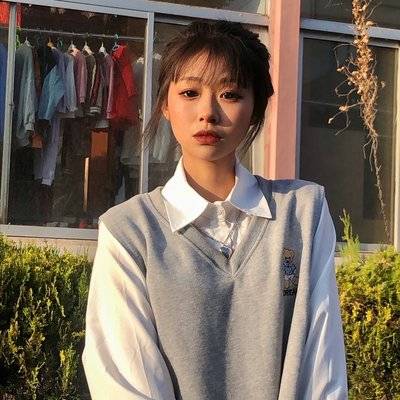 黑白模特